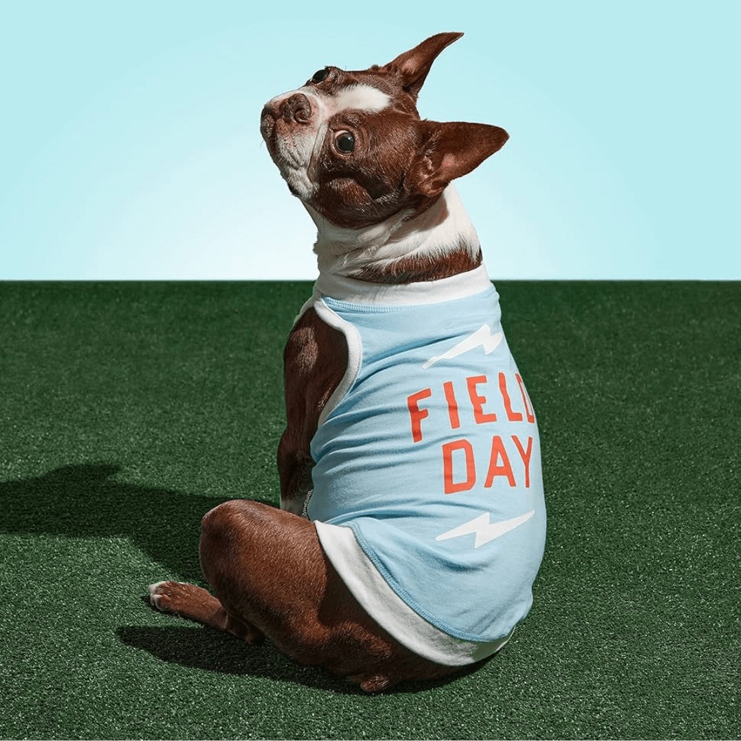 Brass Monkey Field Day A Muscle Tank Top For Dogs