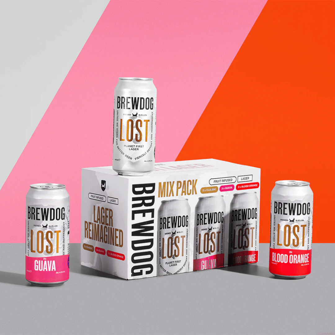 Brewdog Lost Lager Fruit Infused Beer Mixed Pack