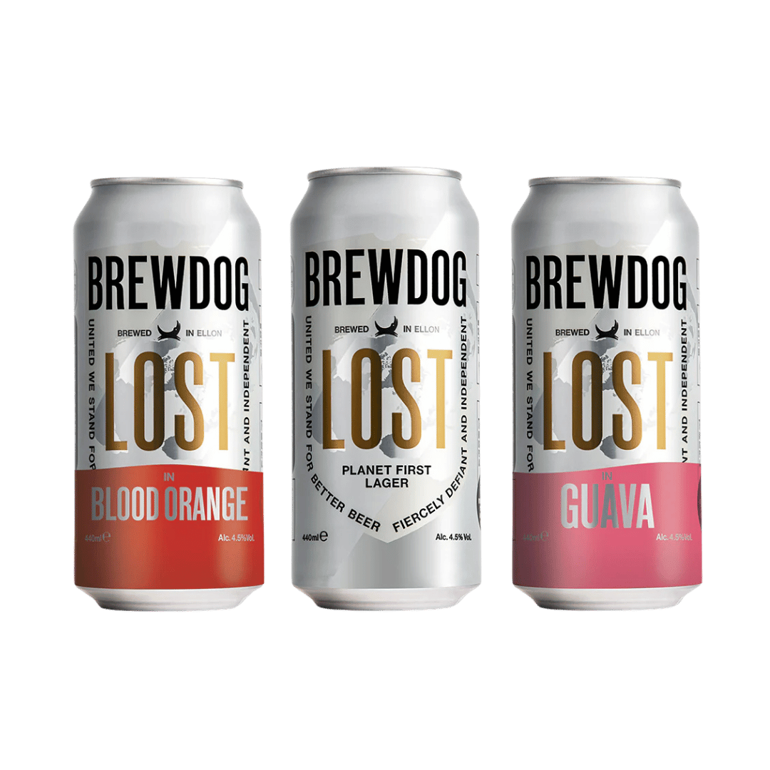 Brewdog Lost Lager Fruit Infused Beer Mixed Pack