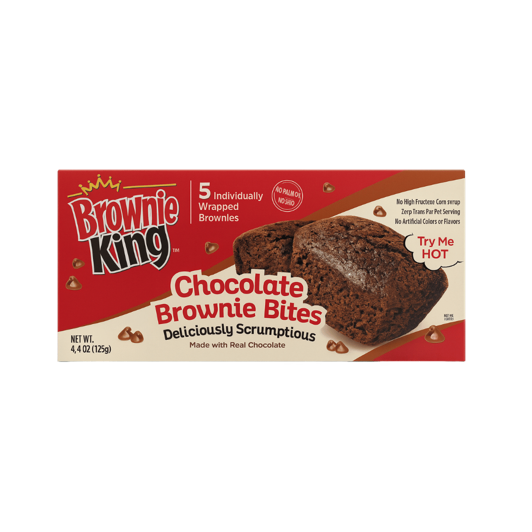 Brownie King Chocolate Brownie Bites