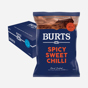 Burts Spicy Sweet Chilli Hand Cooked Crisps Big Packs