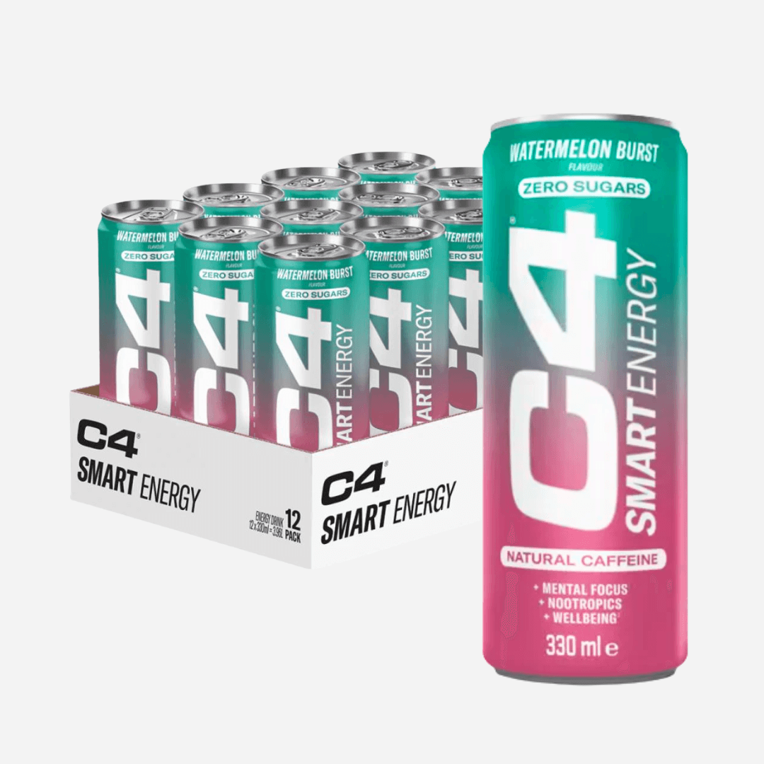 C4 Smart Energy Watermelon Burst Zero Sugar Energy Drinks