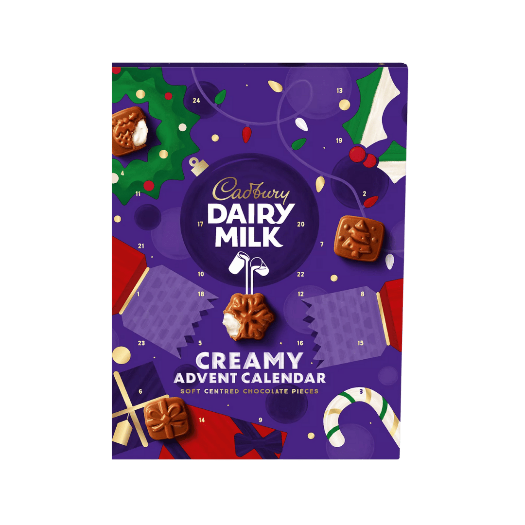 MULTIBUY Cadbury Dairy Milk Chocolate Creamy Advent Calendar 2 FOR £4.99!