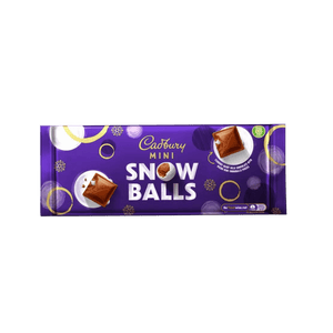 Cadbury Dairy Mini Snow Balls Milk Chocolate Sharing Bar