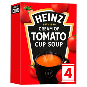 Heinz Cream of Tomato Cup Soup – 22g x 4 Pack – 88 g