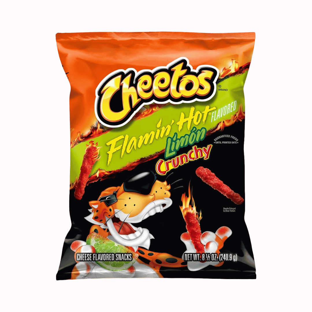Cheetos Flamin' Hot Limon Crunchy (USA)