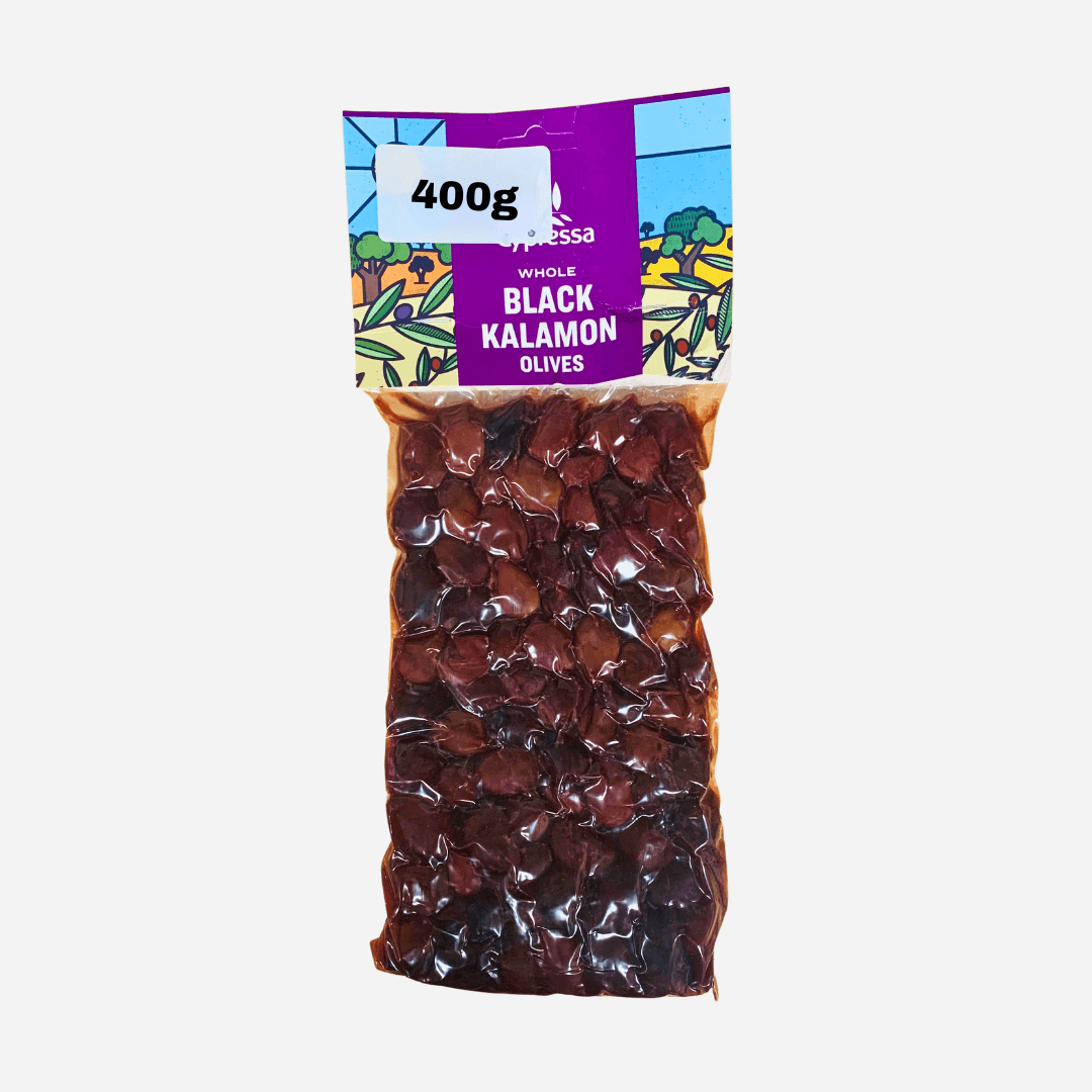 Cypressa Whole Black Kalamon Olives