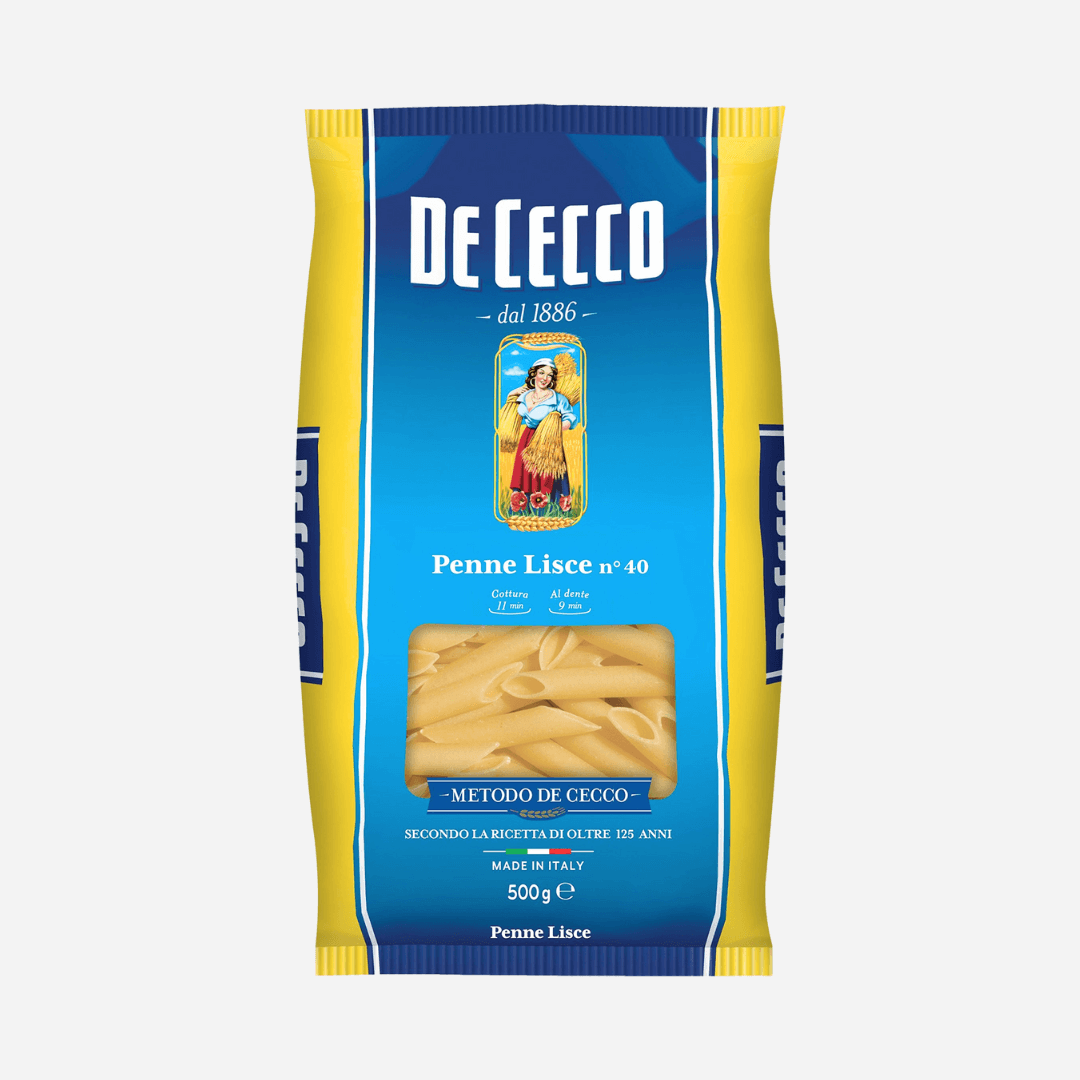 De Cecco Penne Lisce No.40 Pasta