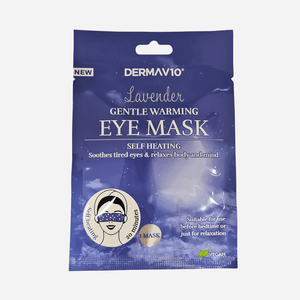 Derma V10 Gentle Warming Lavender Eye Mask