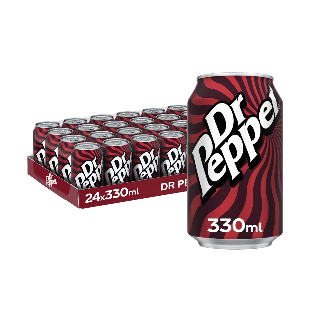 Dr Pepper Sparkling Fruit Flavoured Soft Drink