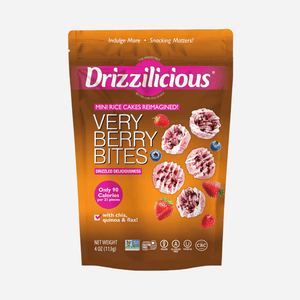 Drizzilicious Very Berry Mini Rice Cake Bites