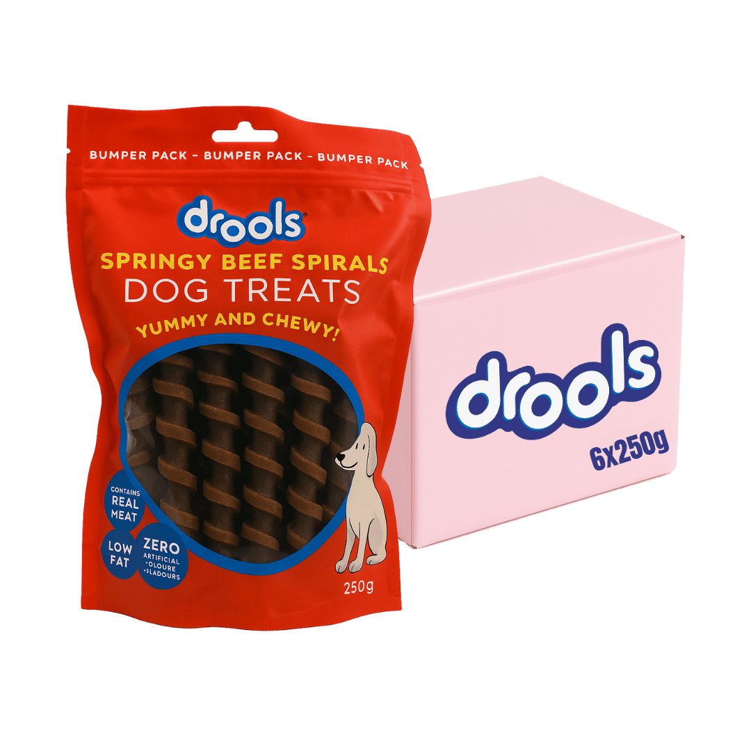 Drools Springy Beef Spiral Dog Treats
