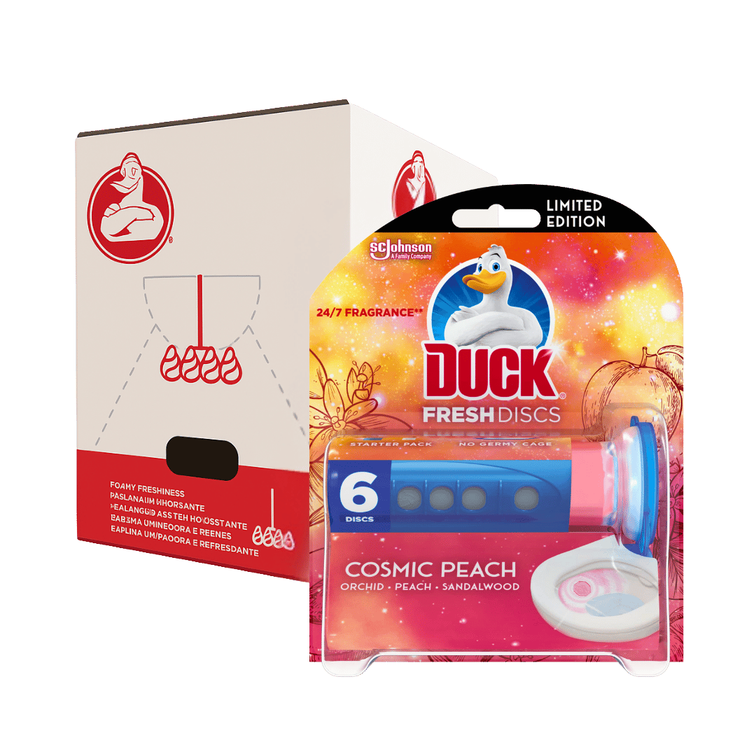 Duck Fresh Disc Holders Cosmic Peach