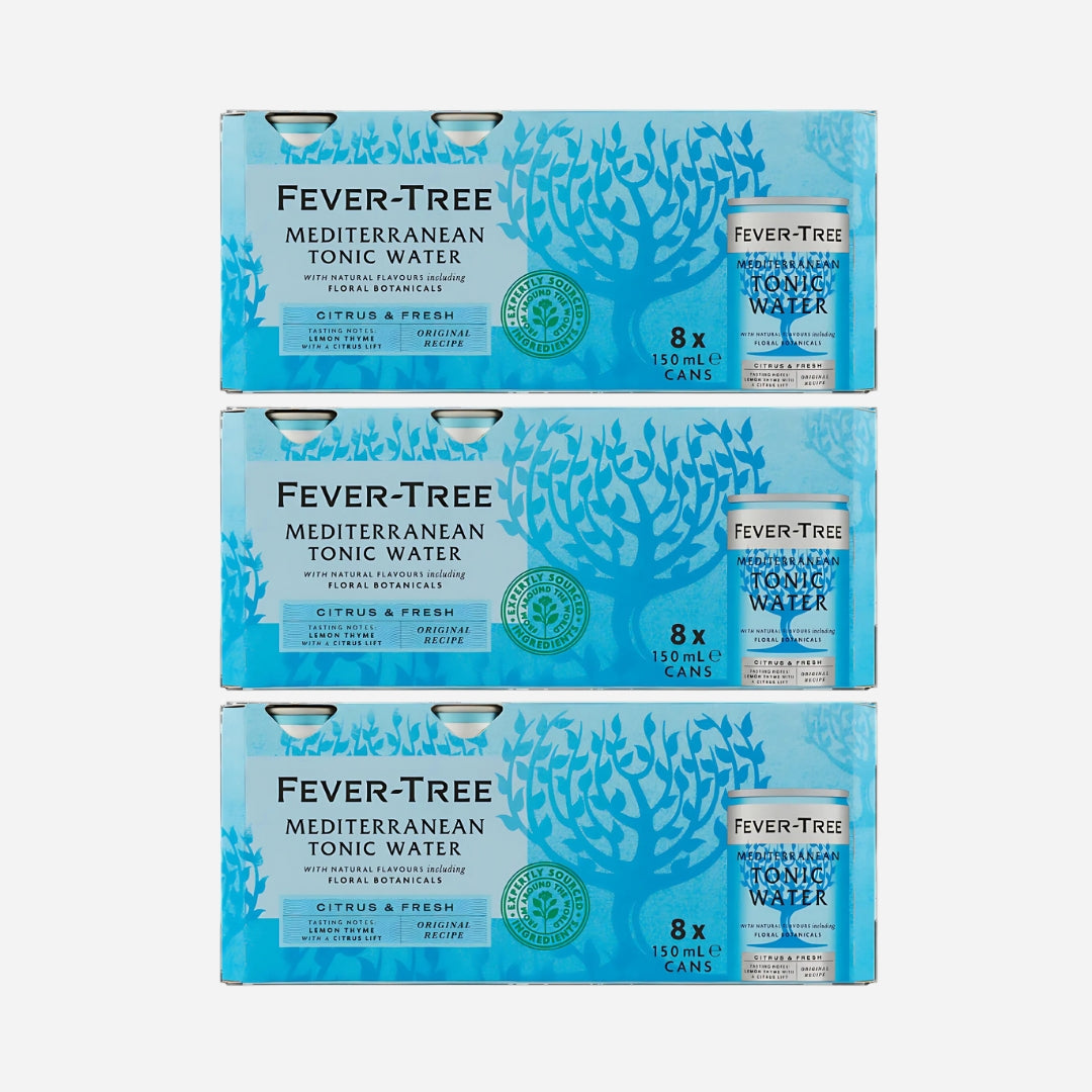 Fever-Tree Mediterranean Light Tonic Water Miniatures