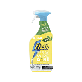 Flash Wipe Done Spray Crisp Lemon