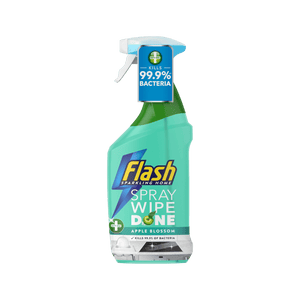 Flash Spray Wipe Done Apple Blossom Cleaning Spray