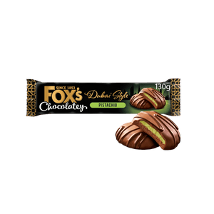 Fox's Chocolatey Dubai Style Pistachio Shortcake Biscuits