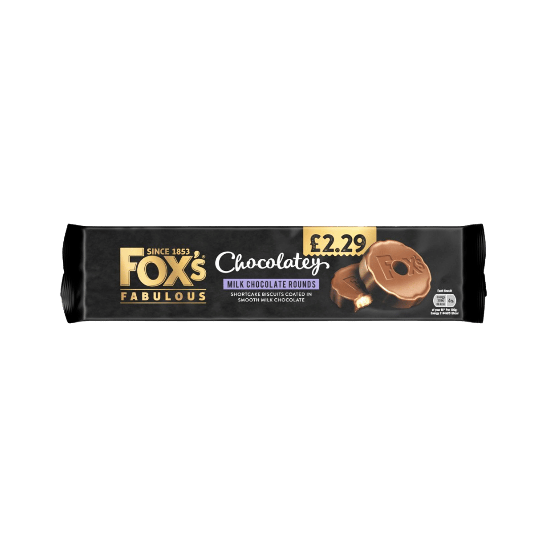 Fox's Fabulous Chocolatey Milk Chocolate Rounds