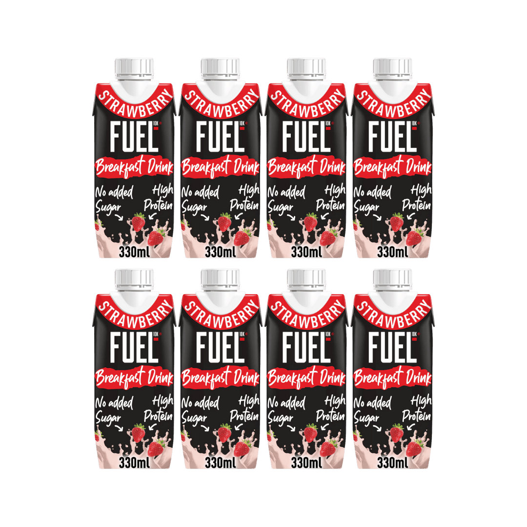 FUEL 10K Strawberry High Protein Milk Breakfast Drink