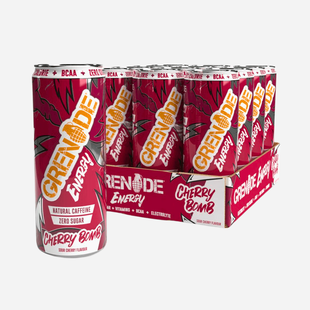 Grenade Sugar Free Energy Drink Cherry Bomb