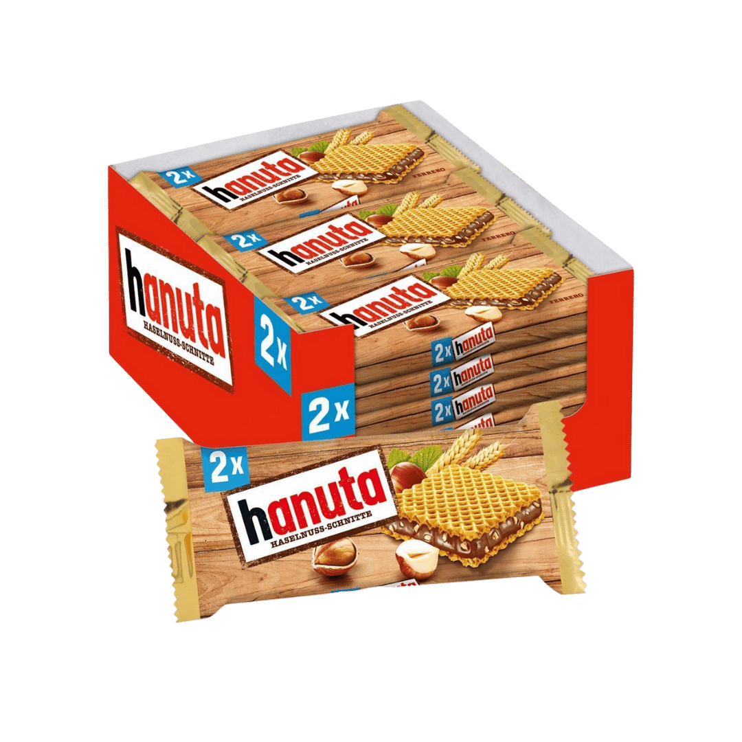 Ferrero Hanuta Hazelnut Slices