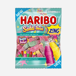 Haribo Soda Twist Zing Share Pack