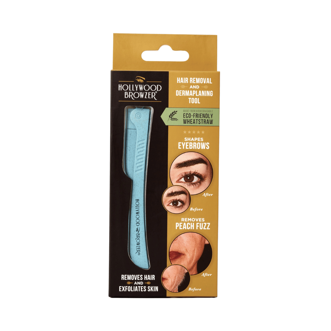 Hollywood Browzer Dermaplaner Facial Hair Removal & Skin Exfoliation