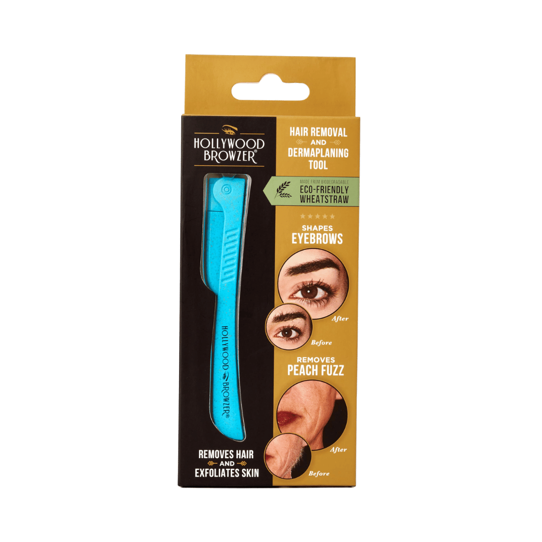 Hollywood Browzer Dermaplaner Facial Hair Removal & Skin Exfoliation