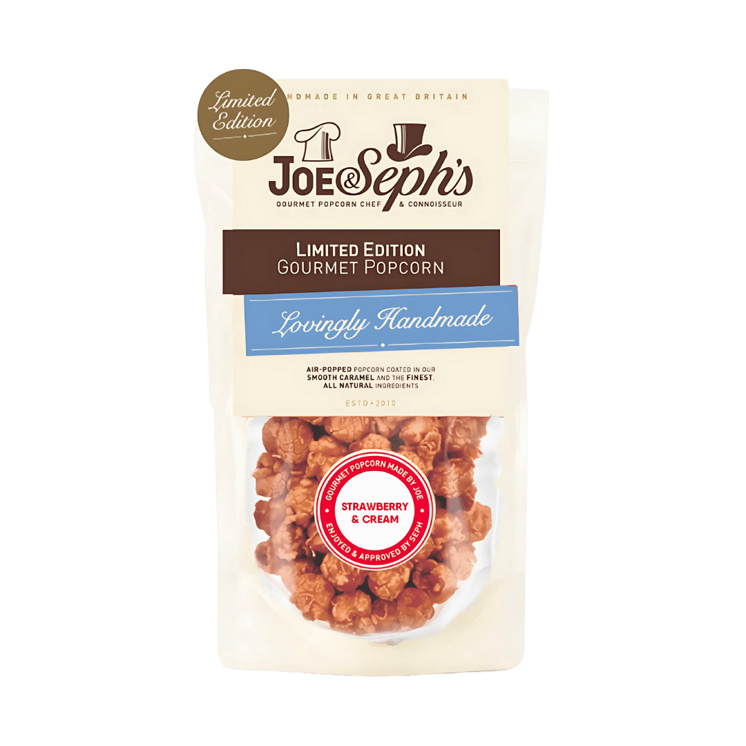 Joe & Seph's Strawberry & Cream Gourmet Popcorn
