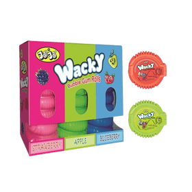 Wacky Chewing Gum Rolls