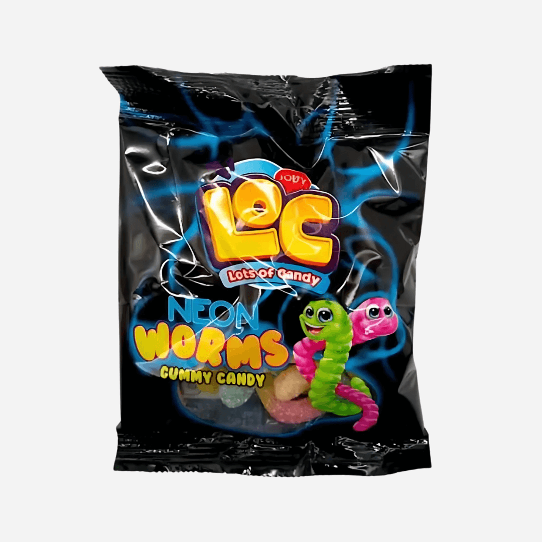 Jouy & Co Lots Of Candy Neon Worms