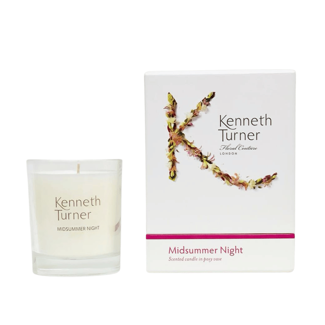 Kenneth Turner London Floral Couture Midsummer Night Tumbler Candle
