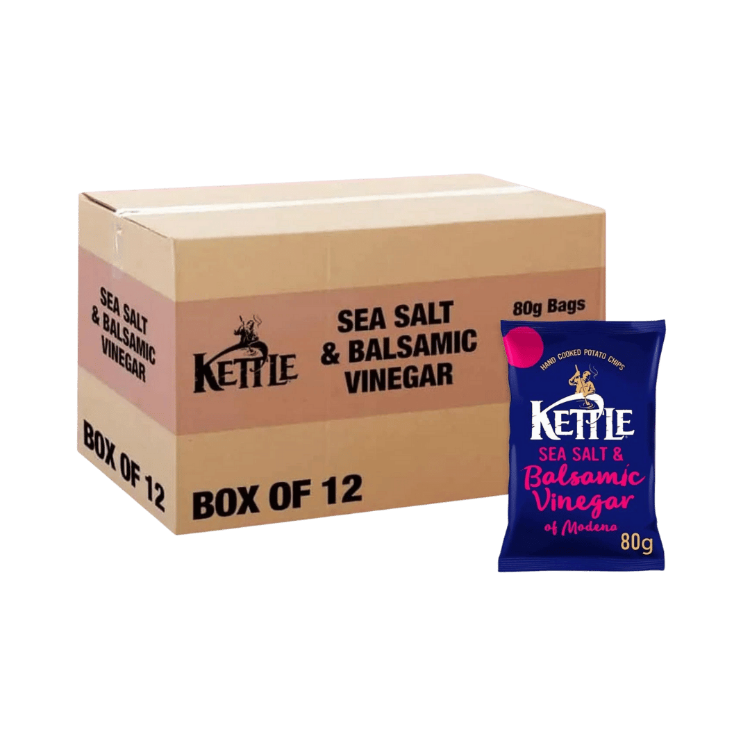 Kettle Crisps Sea Salt & Balsamic Vinegar Of Modena