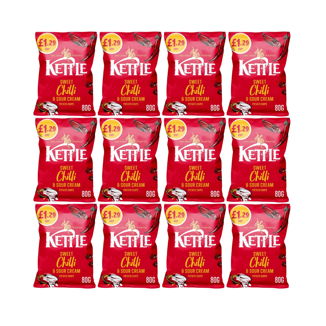 Kettle Crisps Sweet Chilli & Sour Cream Potato Chips