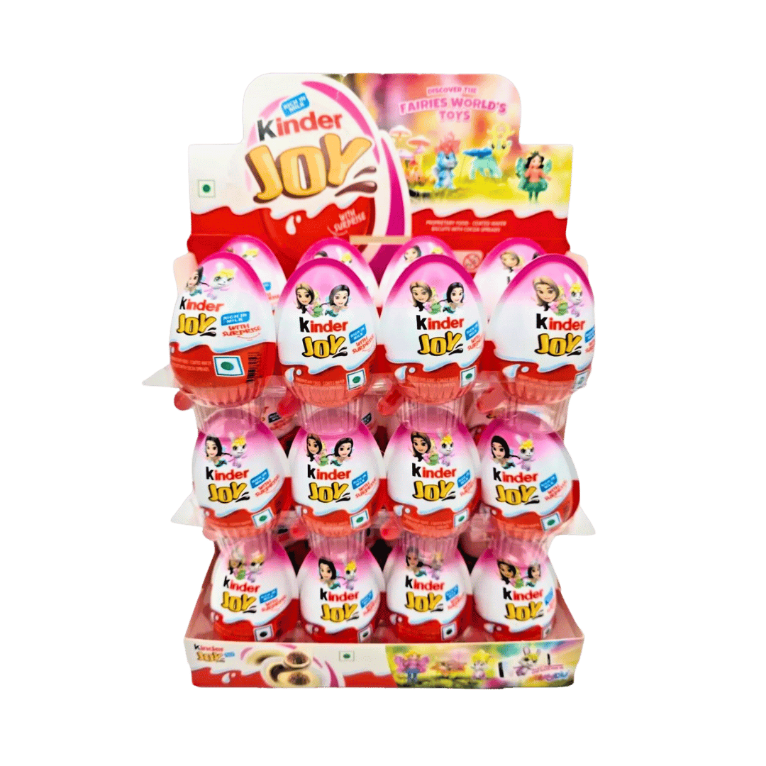 Kinder Joy Chocolate Eggs With Fairies World Surprise Toys