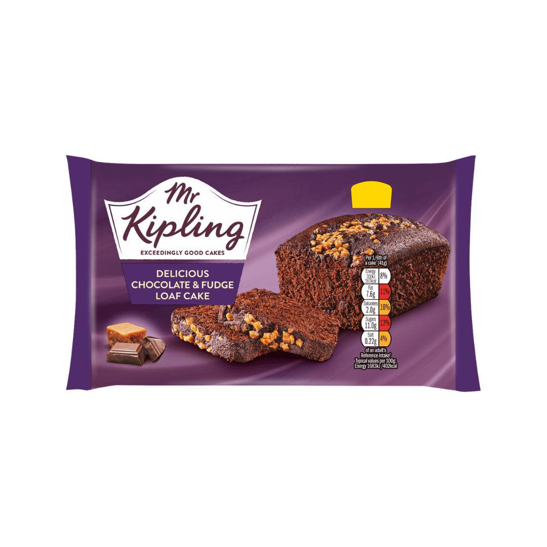 Mr Kipling Delicious Chocolate and Fudge Loaf Cake