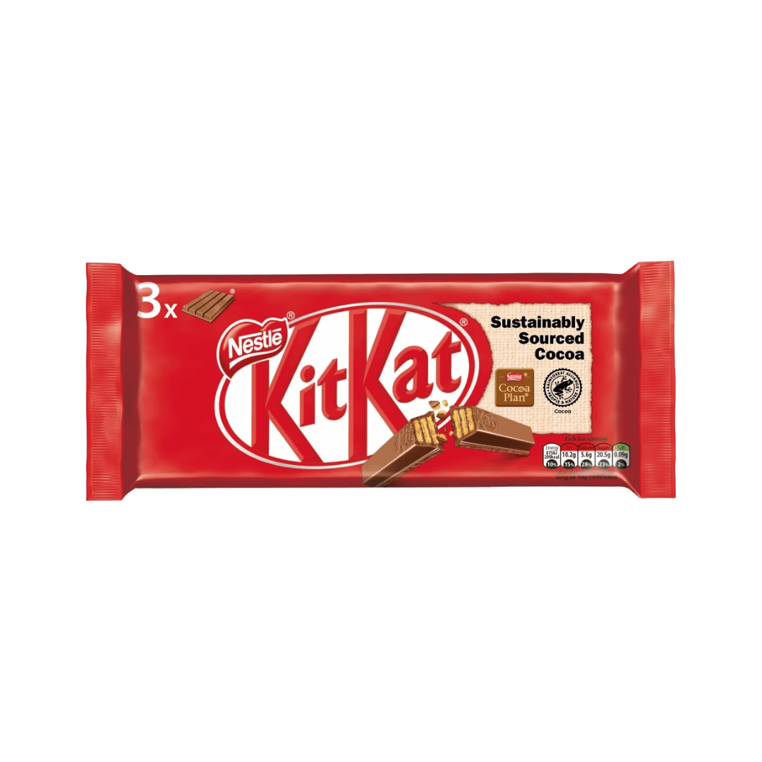 Kit Kat 4 Finger Milk Chocolate Bar Multipack
