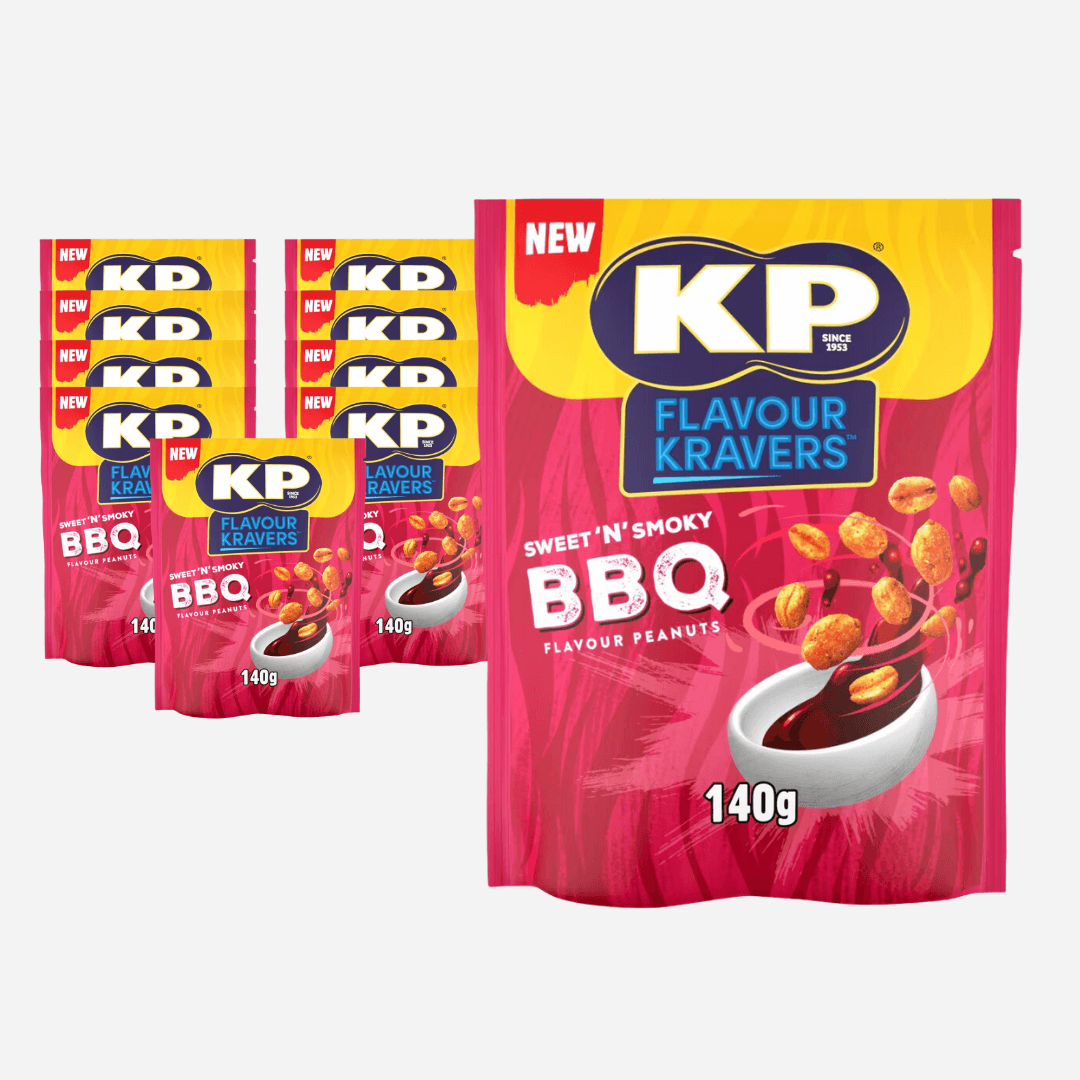 KP Flavour Kravers Sweet 'n Smoky BBQ Coated Peanuts