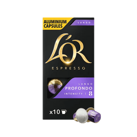L'OR Lungo Profondo Coffee Pods Intensity 8
