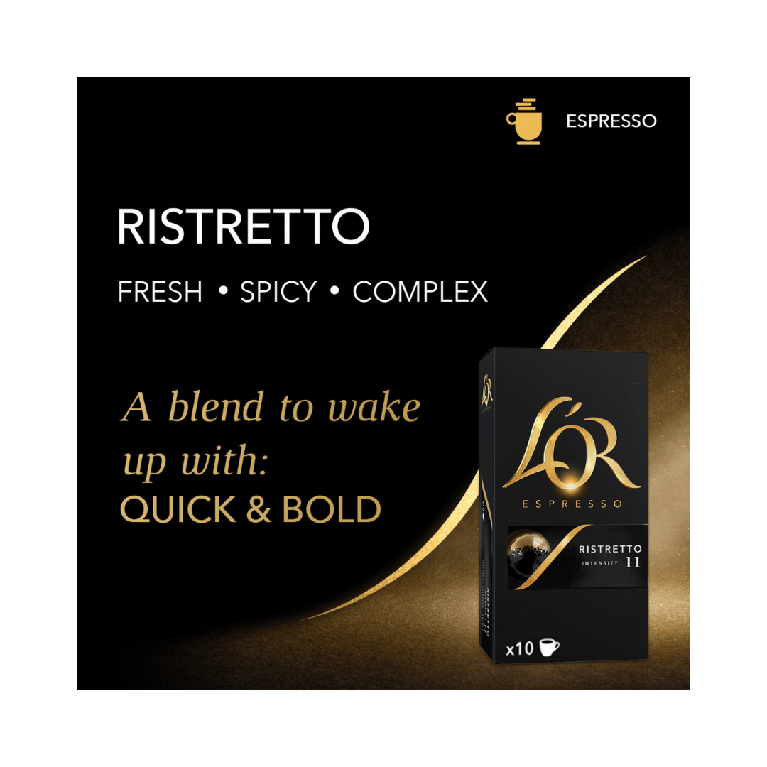 L'OR Ristretto Coffee Pods Intensity 11