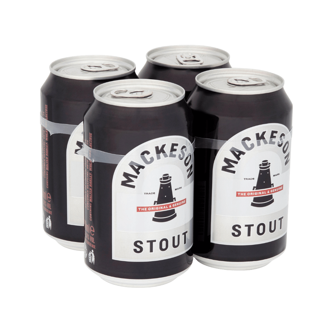 Mackeson Stout Beer Cans