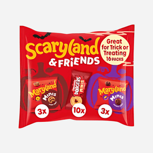 Scaryland & Friends 16 Mini Assorted Biscuit Packs