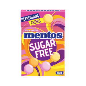 Mentos Sugar Free Mixed Fruit Chews Fruity & Refreshing Party Sweets
