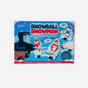 Snowball Snowman Quick Fire Target Game