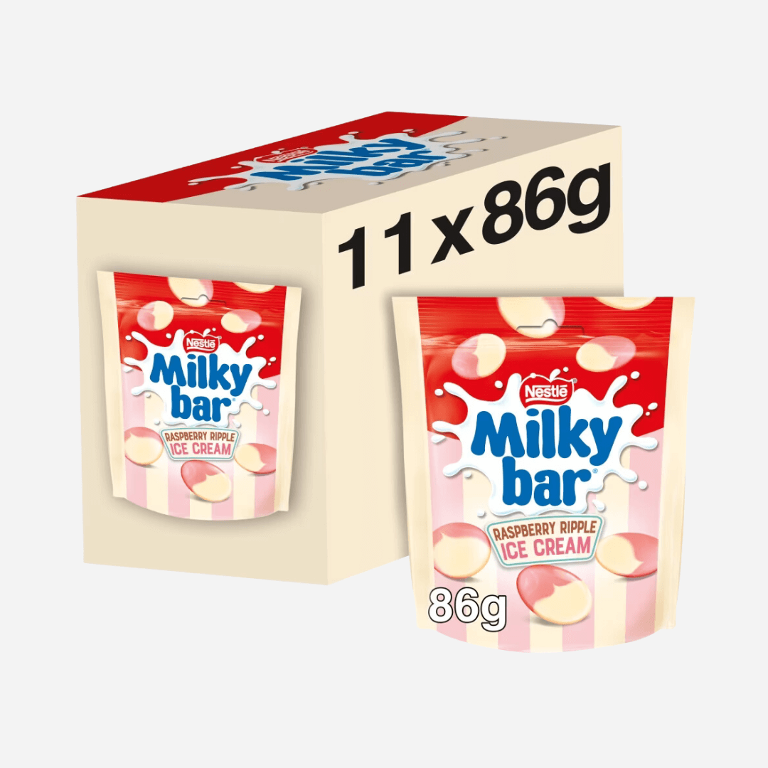 Nestle Milky Bar Raspberry Ripple Ice Cream Chocolate – Discount Dragon