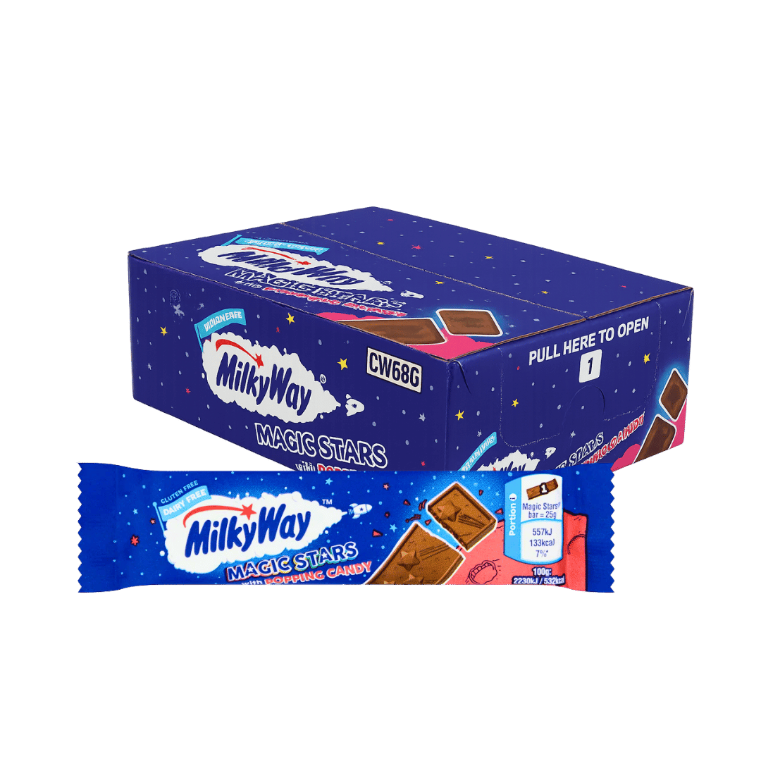 Milky Way Magic Stars With Popping Candy