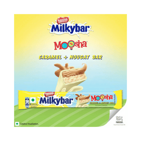 Milkybar Moosha Caramel + Nougat Bar
