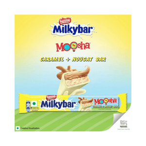 Milkybar Moosha Caramel + Nougat Bar