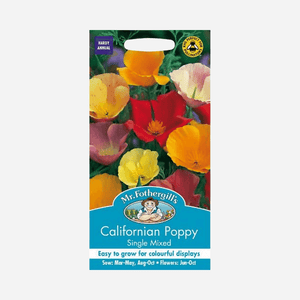 Mr Fothergill's Grow Your Own California Poppy Seeds