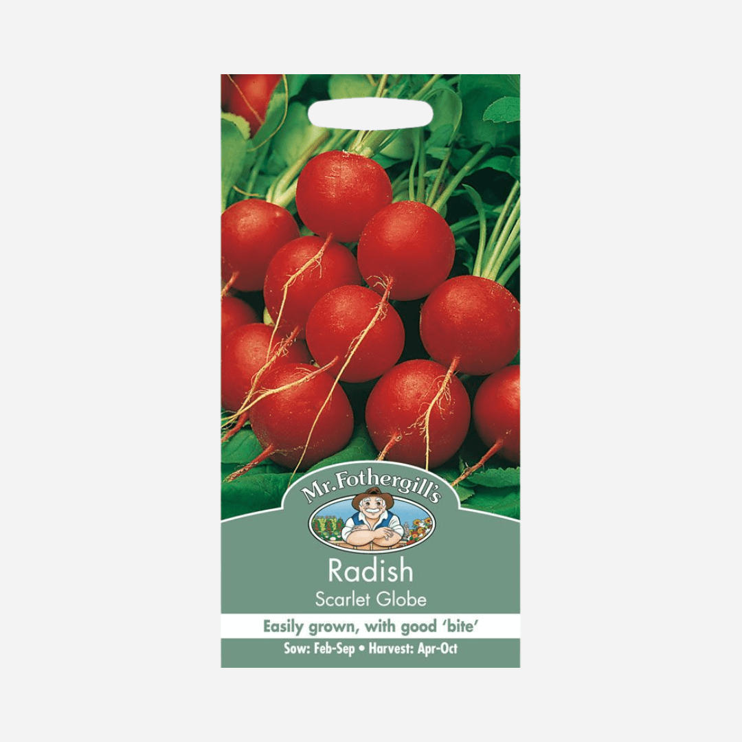 Mr Fothergill's Grow Your Own Radish Scarlet Globe Seeds